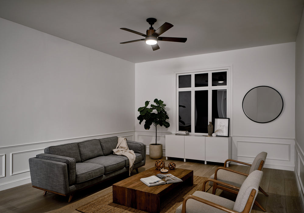 Kichler - 300052DBK - 52 Inch Ceiling Fan - Colerne - Distressed Black