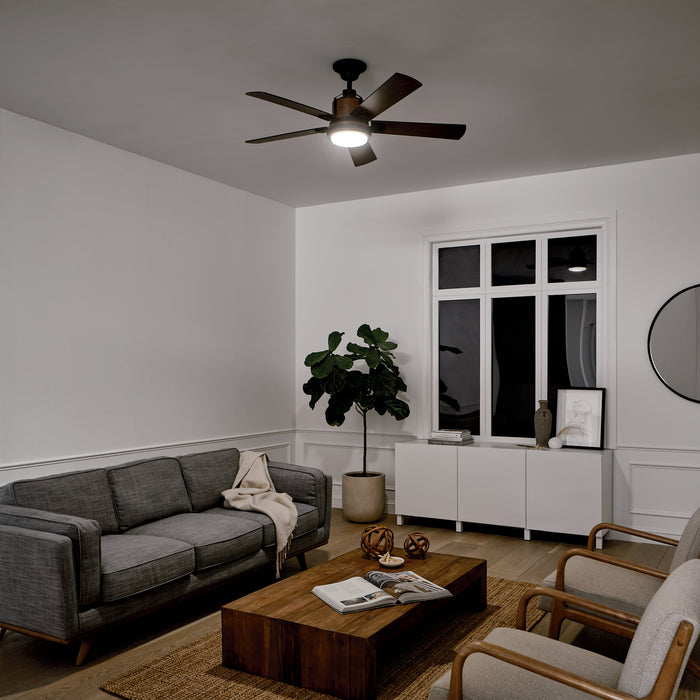 Kichler - 300052DBK - 52 Inch Ceiling Fan - Colerne - Distressed Black