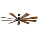 Kichler - 300285DBK - 85 Inch Ceiling Fan - Gentry Xl - Distressed Black