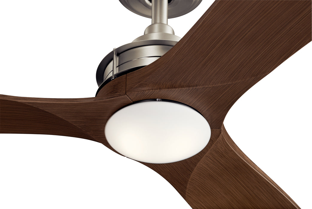 Kichler - 300356NI - 56 Inch Ceiling Fan - Ried - Brushed Nickel