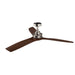 Kichler - 300356NI - 56 Inch Ceiling Fan - Ried - Brushed Nickel