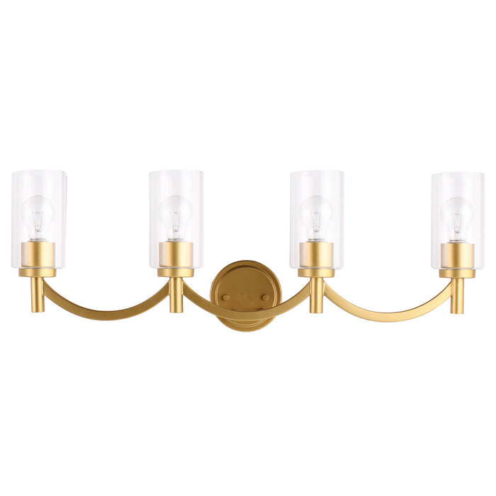 Eglo USA - 203753A - Four Light Bath/Vanity - Devora - Antique Gold