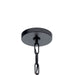 Kichler - 43495BK - Six Light Foyer Pendant - Abbotswell - Black