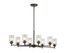 Kichler - 44035OZ - Eight Light Chandelier - Winslow - Olde Bronze