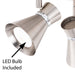 Vaxcel - C0219 - LED Directional Ceiling Light - Alto - Brushed Nickel and Chrome