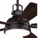 Vaxcel - F0060 - 52 Inch Ceiling Fan - Walton - Gold Stone