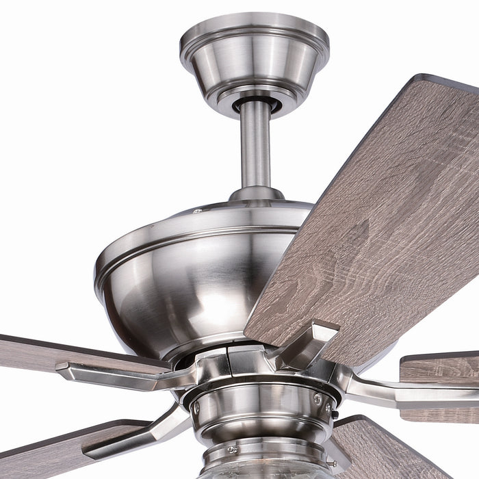 Vaxcel - F0067 - 52"Ceiling Fan - Huntley - Satin Nickel