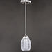 Vaxcel - P0271 - One Light Mini Pendant - Isley - Satin Nickel