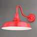 Vaxcel - T0488 - One Light Outdoor Wall Mount - Dorado - Red and White