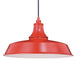 Vaxcel - T0489 - One Light Outdoor Pendant - Dorado - Red and White