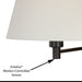 Vaxcel - W0201 - One Light Swing Arm Wall Light - Chapeau - New Bronze