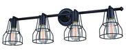 Vaxcel - W0314 - Four Light Vanity - Clybourn - Oil Rubbed Bronze