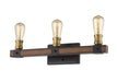 Z-Lite - 472-3V-RM - Three Light Vanity - Kirkland - Rustic Mahogany