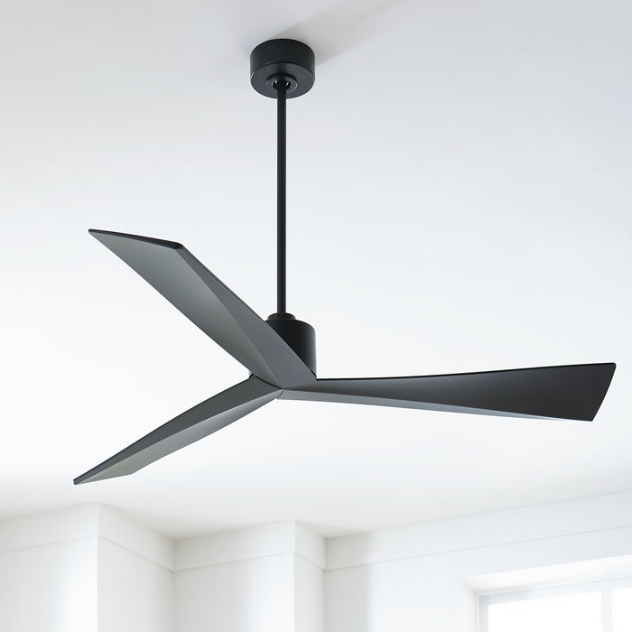 Visual Comfort Fan - 3ADR60BKBK - 60 Inch Ceiling Fan - Adler - Matte Black