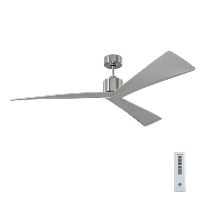 Visual Comfort Fan - 3ADR60BS - 60 Inch Ceiling Fan - Adler - Brushed Steel
