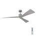 Visual Comfort Fan - 3ADR60BS - 60 Inch Ceiling Fan - Adler - Brushed Steel
