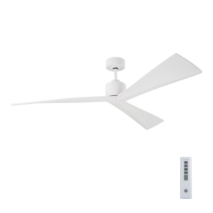 Visual Comfort Fan - 3ADR60RZW - 60 Inch Ceiling Fan - Adler - Matte White