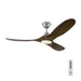 Visual Comfort Fan - 3MAVR52BSD - 52 Inch Ceiling Fan - Maverick - Brushed Steel