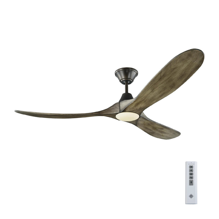 Visual Comfort Fan - 3MAVR60AGPD - 60 Inch Ceiling Fan - Maverick - Aged Pewter