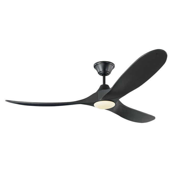 Visual Comfort Fan - 3MAVR60BKBKD - 60"Ceiling Fan - Maverick - Matte Black