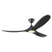 Visual Comfort Fan - 3MAVR60BKBKD - 60"Ceiling Fan - Maverick - Matte Black