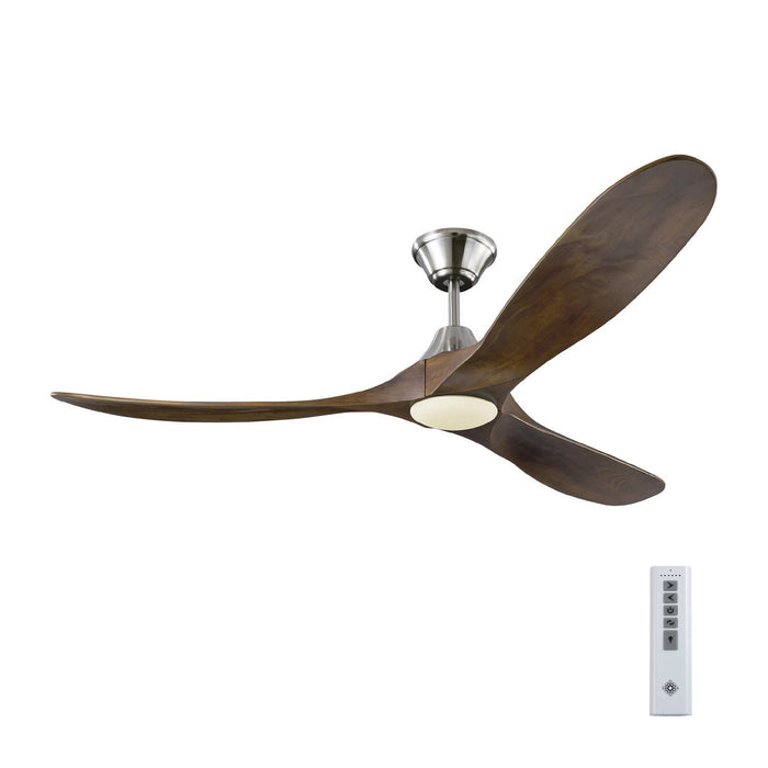 Visual Comfort Fan - 3MAVR60BSD - 60 Inch Ceiling Fan - Maverick - Brushed Steel
