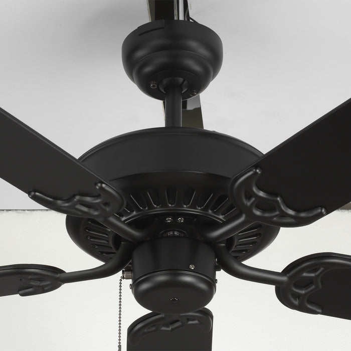 Visual Comfort Fan - 5HV52BK - 52``Ceiling Fan - Haven 52 - Matte Black