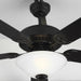 Visual Comfort Fan - 5HV52BKD - 52``Ceiling Fan - Haven 52 LED 2 - Matte Black