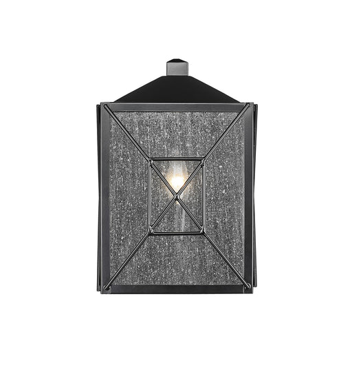 Millennium - 42641-PBK - One Light Outdoor Wall Sconce - Caswell - Powder Coated Black
