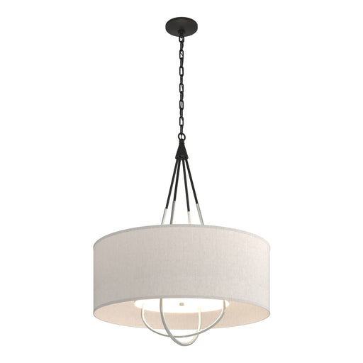 Loop Four Light Pendant Black