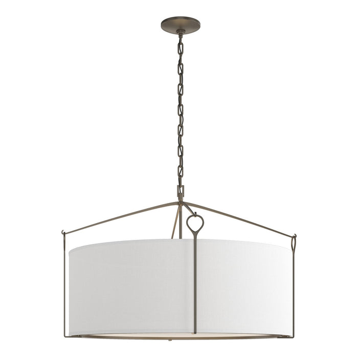 Hubbardton Forge - 104255-SKT-07-SF2899 - Four Light Pendant - Bow - Dark Smoke