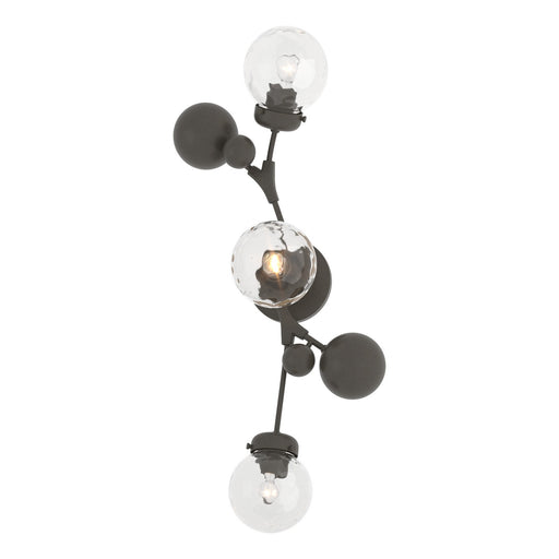 Sprig Three Light Wall Sconce Dark Smoke