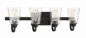 Craftmade - 41904-ESP-CS - Four Light Vanity - Grace - Espresso
