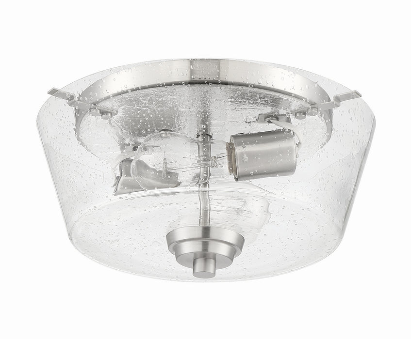 Craftmade - 41982-BNK-CS - Two Light Flushmount - Grace - Brushed Polished Nickel