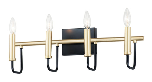 Sullivan Four Light Wall Sconce Black / Gold