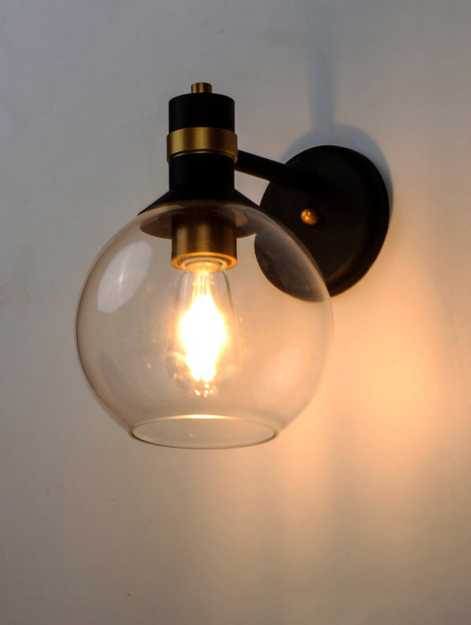 Maxim - 10318CLBZGLD - LED Outdoor Wall Sconce - Cabin - Bronze / Gold