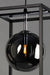 Maxim - 11361MSKBKPC - LED Pendant - Fluid - Black / Polished Chrome