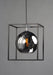 Maxim - 11367MSKBKPC - LED Pendant - Fluid - Black / Polished Chrome