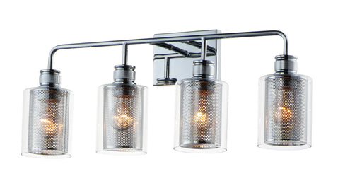 Filigree Four Light Wall Sconce Polished Chrome