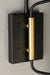 Maxim - 21692BKSBR - LED Wall Sconce - Scan - Black / Satin Brass
