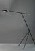 Maxim - 21694BKSBR - LED Floor Lamp - Scan - Black / Satin Brass