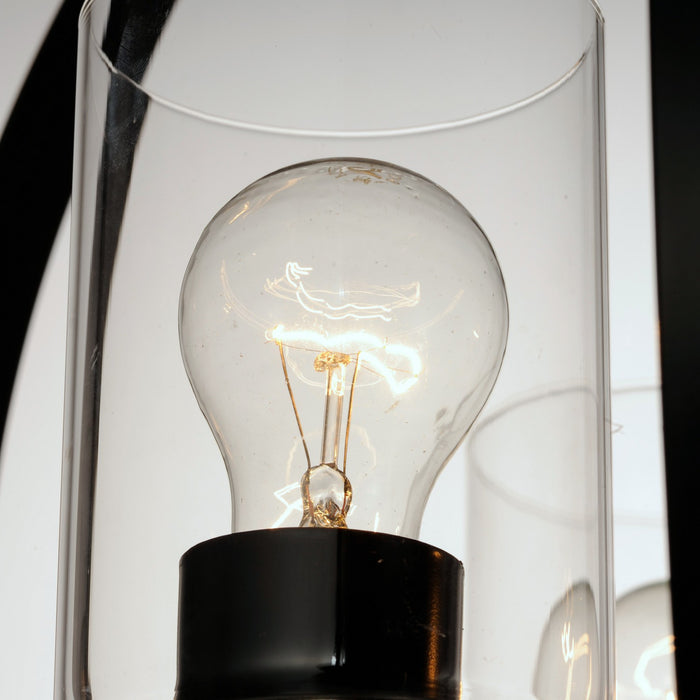 Maxim - 25254CLBK - Three Light Pendant - Sentinel - Black