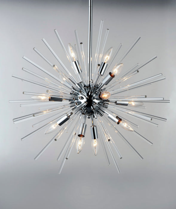Maxim - 28664CLPC - 12 Light Pendant - Polaris - Polished Chrome