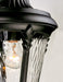 Maxim - 3055WGBK - Three Light Outdoor Wall Lantern - Sentry - Black