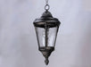 Maxim - 3058WGBK - One Light Outdoor Hanging Lantern - Sentry - Black