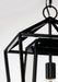 Maxim - 3178CLBK - One Light Outdoor Hanging Lantern - Artisan - Black