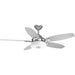 Progress Lighting - P2544-1530K - 54" Ceiling Fan - Graceful - Polished Chrome