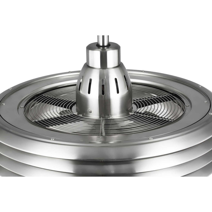 Progress Lighting - P2594-0930K - 24 Inch Ceiling Fan - Sanford - Brushed Nickel