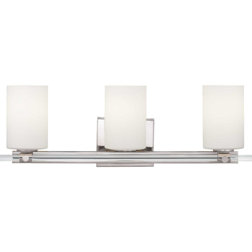 Progress Lighting - P300199-104 - Three Light Bath - Lisbon - Polished Nickel