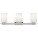 Progress Lighting - P300199-104 - Three Light Bath - Lisbon - Polished Nickel